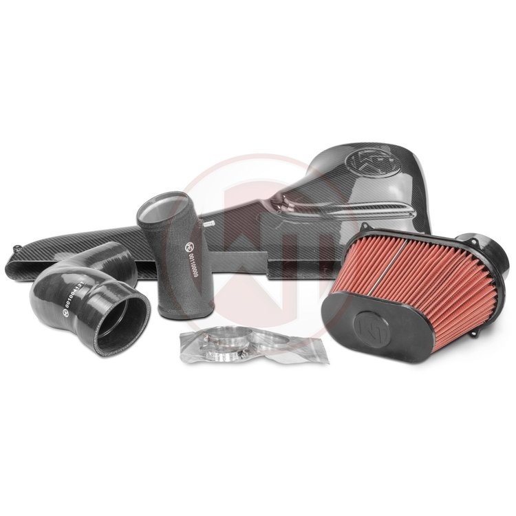 VW Golf VIII GTI Wagner Carbon luchtinlaat systeem incl. sportluchtfilter Ø76mm