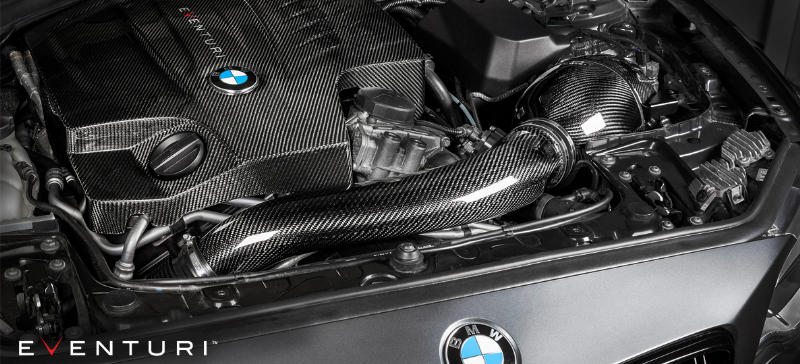 Eventuri V2 BMW F87 M2, F2X M135i, M235i, F3X 335i, 435i Carbon intake systeem