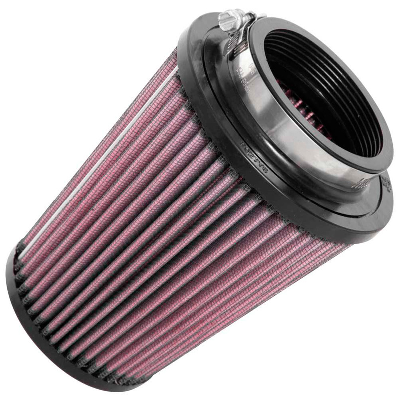 K&N Universeel Luchtfilter Konisch 70mm aansluiting, 121mm onder, 89mm top, 149mm hoogte (RU-9310)