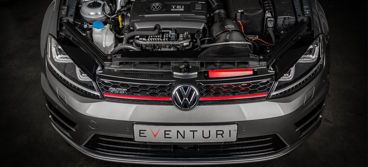 Eventuri Air intake VW Golf 7 / 7.5 GTi, R Carbon / Black