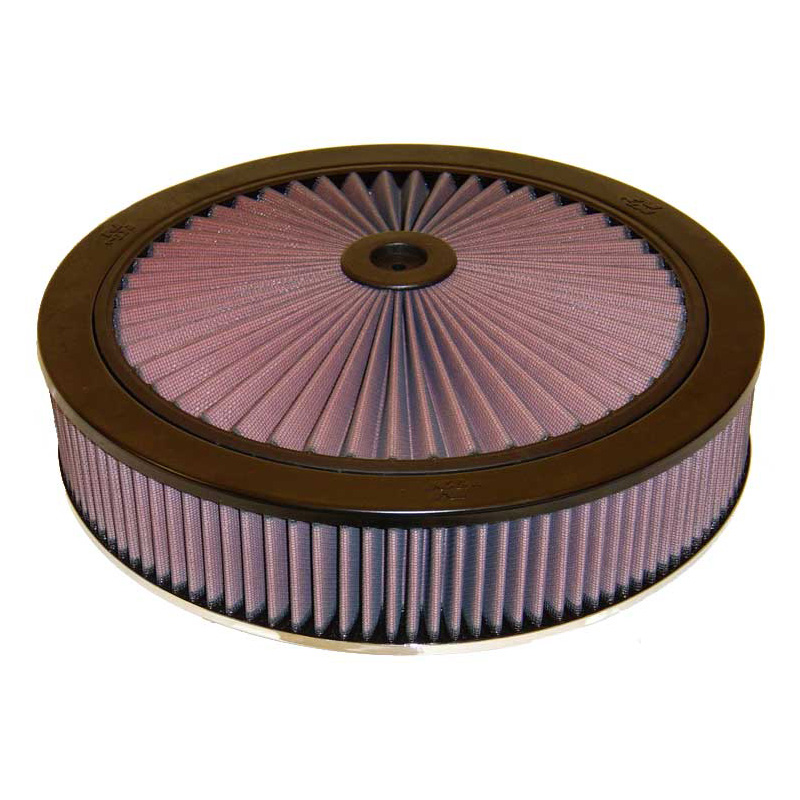 K&N Luchtfilter X-Stream - 130mm aansluiting, 305mm inwendige diameter, 78mm hoogte - met 22mm drop base (66-3050)