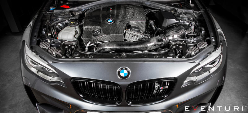 Eventuri V2 BMW F87 M2, F2X M135i, M235i, F3X 335i, 435i Carbon intake systeem