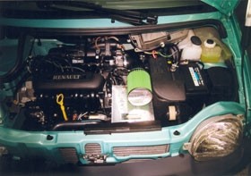 GREEN kit Renault Clio B (1998-) 1.2 mc.D7F
