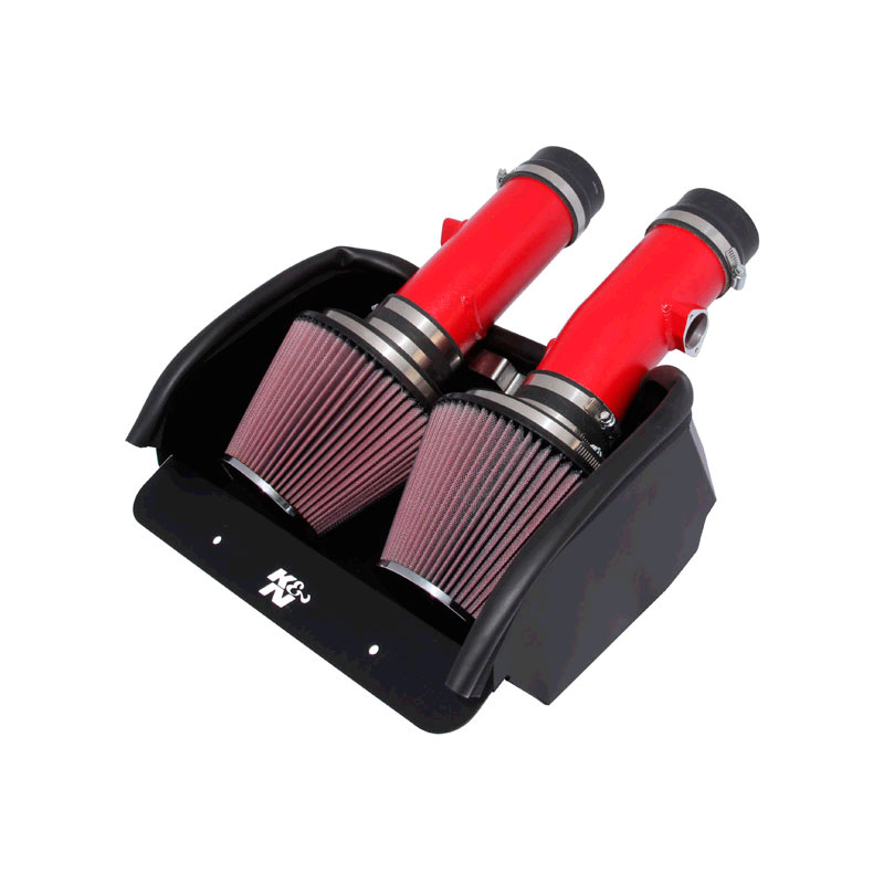 K&N Typhoon Kit  Dodge Viper 8.4L V10 2008-2010 - Rood (69-2527TTR)
