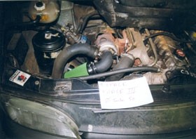 GREEN kit Renault Espace I (1984-1992) 2.1 TD Ø50mm aanslui