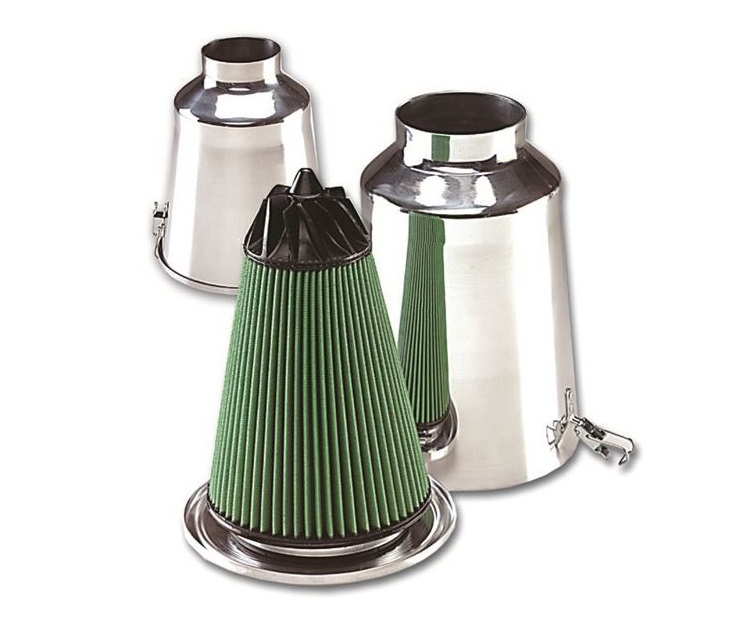 GREEN Twister filter 80mm flens Alu