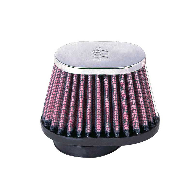 K&N Universeel Luchtfilter Ovaal/Konisch 51mm offset aansluiting, 76mm x 102mm onder, 51mm x 76mm top, 70mm hoogte (RC-1820)