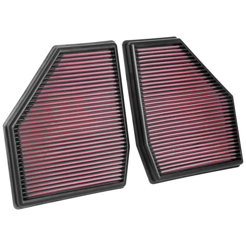 K&N vervangingsfilter  BMW M5 4.4 Turbo 2018- (Set van 2 stuks) (33-3128)