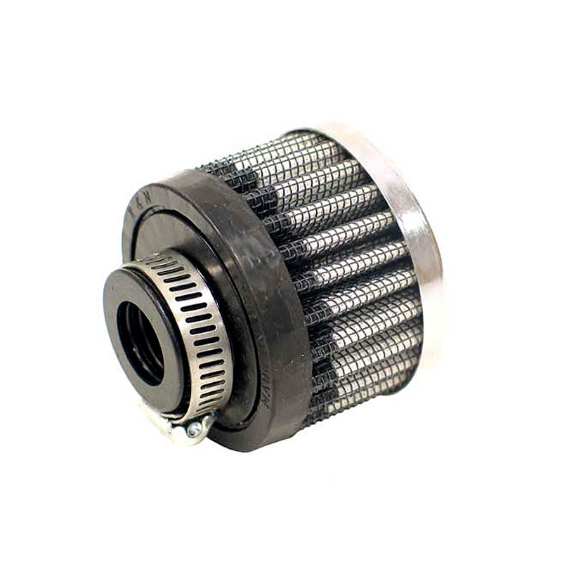 Carterontluchtingsfilter - rubber onderplaat - 16mm aansluiting (62-1340)