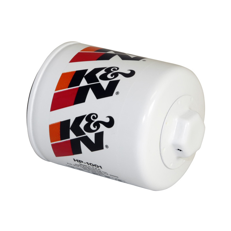 K&N Oliefilter - Opschroeffilter 76x79mm  Chevrolet, Pontiac, Saab, Buick, Oldsmobile, GMC (HP-1001)