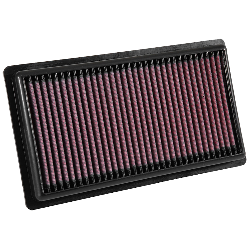 K&N vervangingsfilter  Fiat 500X 1.0 & Jeep Renegade 1.0 TGDi & Toyota C-HR 1.2 2016- & Camry 2.5 Hybdrid 2018- / Corolla 1.8&2.0 2019- (33-3080)