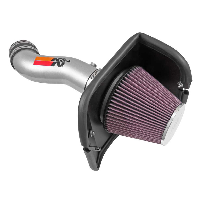 K&N High Performance Air Intake Kit  Jeep Cherokee 3.2L V6 2014-2018 - Zilver (77-1569KS)