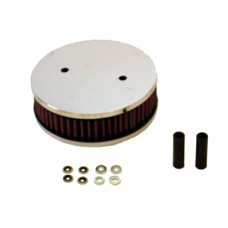 K&N carburateur luchtfilter rond  SU/SU Hitachi 1.75'' H6/HS6, middengat, diameter 150 mm, Montagehoogte 47mm (56-1400)